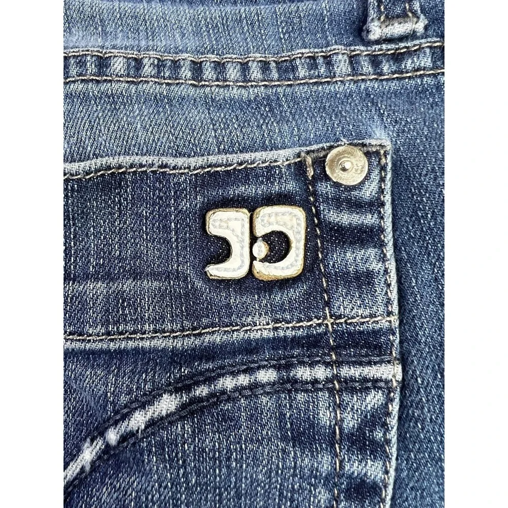 Joes Jeans Ankle Cigarette Slim Jeans Womens 30 Blue Mid Rise Stretch Denim